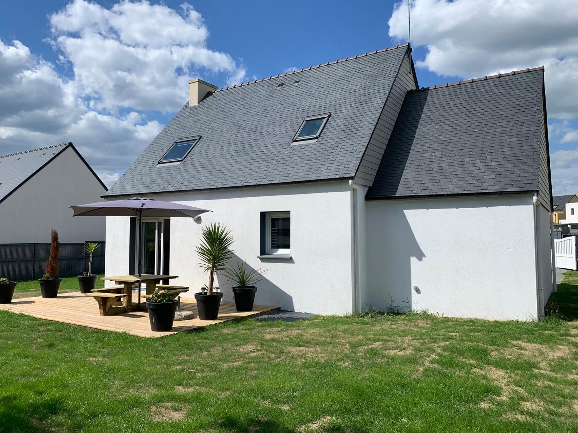 Jolie Maison De Vacances Concarneau Dış mekan fotoğraf